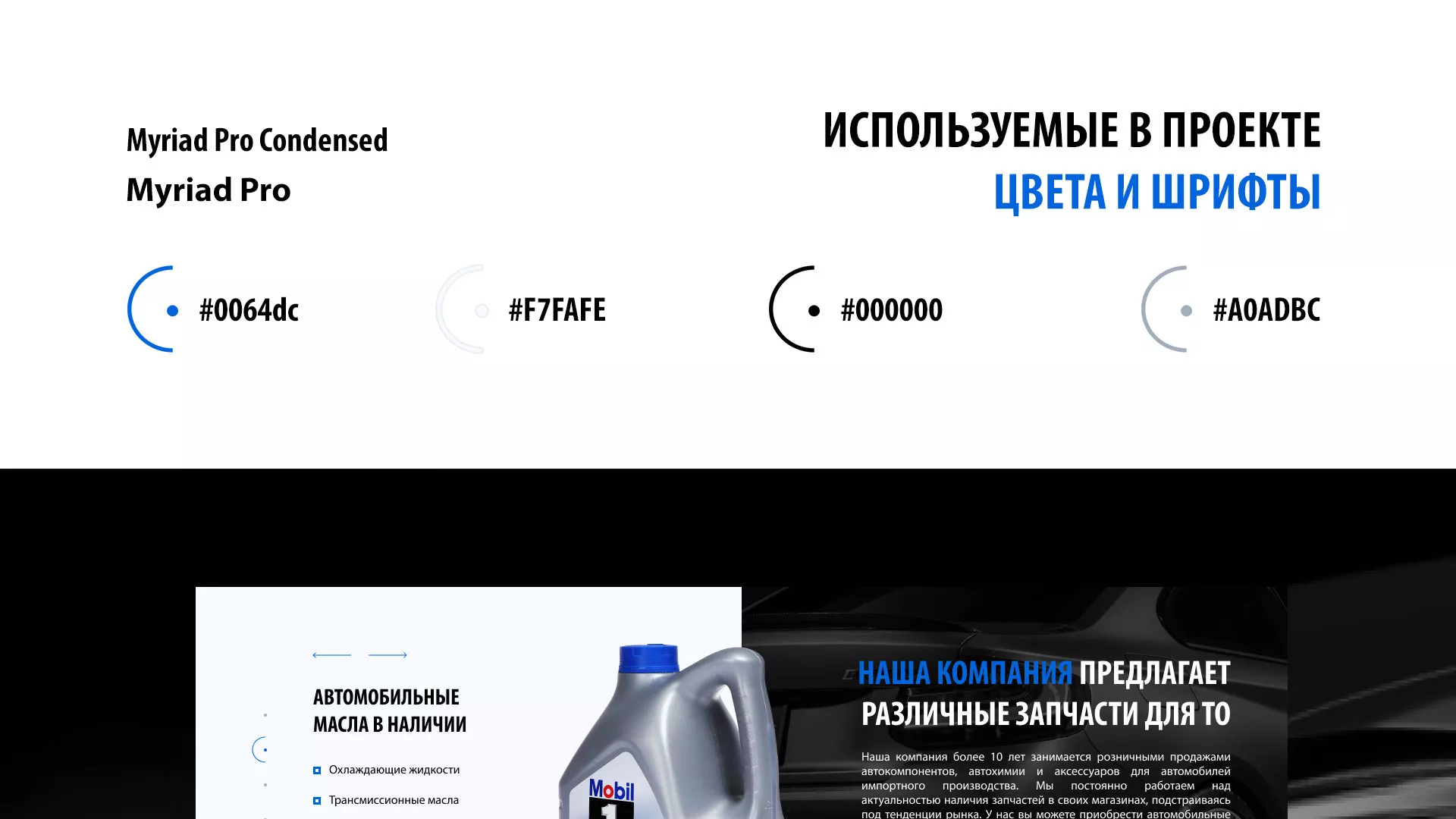 Разработка сайта магазина автозапчастей «М7» в Королёве