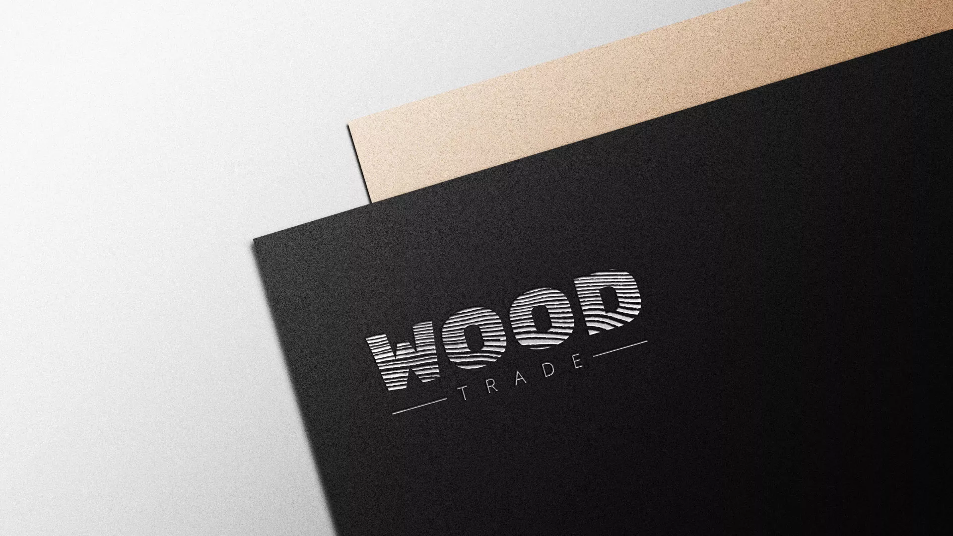 Разработка логотипа для компании «Wood Trade» в Королёве